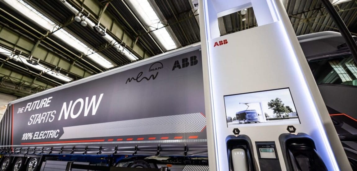 Forradalmi elektromos kamionnal rukkolt elő a MAN és az ABB