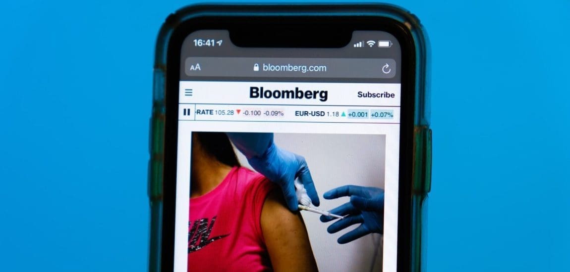 Felfüggeszti tevékenységét Oroszországban a Bloomberg