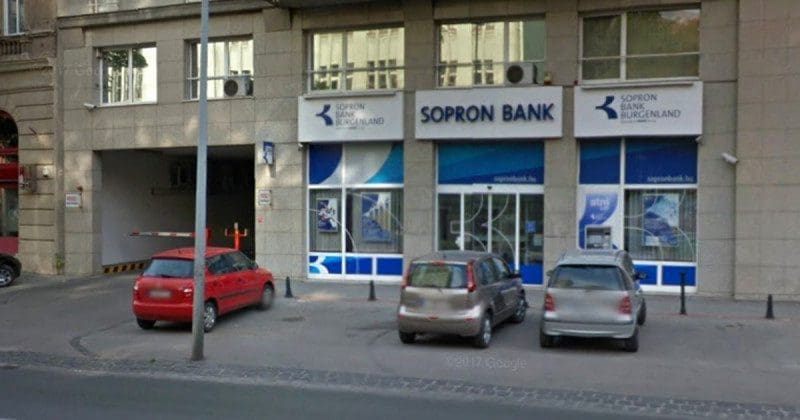 Az MNB oodacsapott Sopron Bankra
