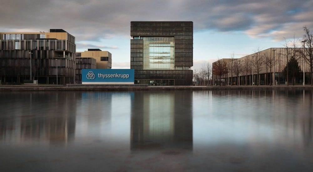 Számottevően csökkent a Thyssenkrupp vesztesége