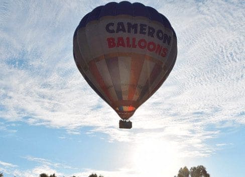 A hőlégballonos sétarepülés menete