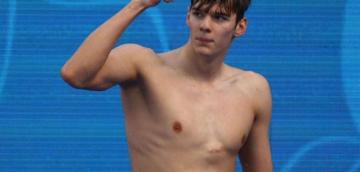 Kós Huber 200 méter háton olimpiai aranyérmes