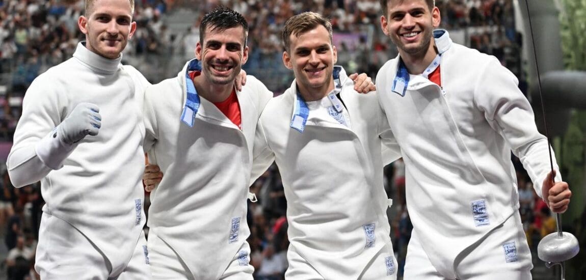 A magyar férfi párbajtőrcsapat aranyérmet nyert a párizsi olimpián
