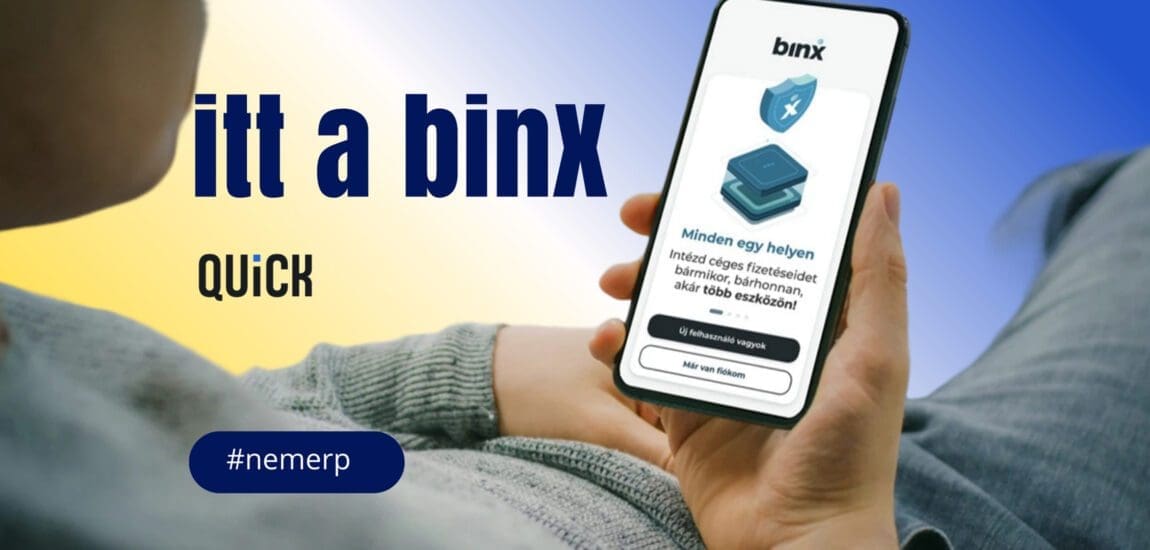 Bankkártyát bocsát ki a BinX
