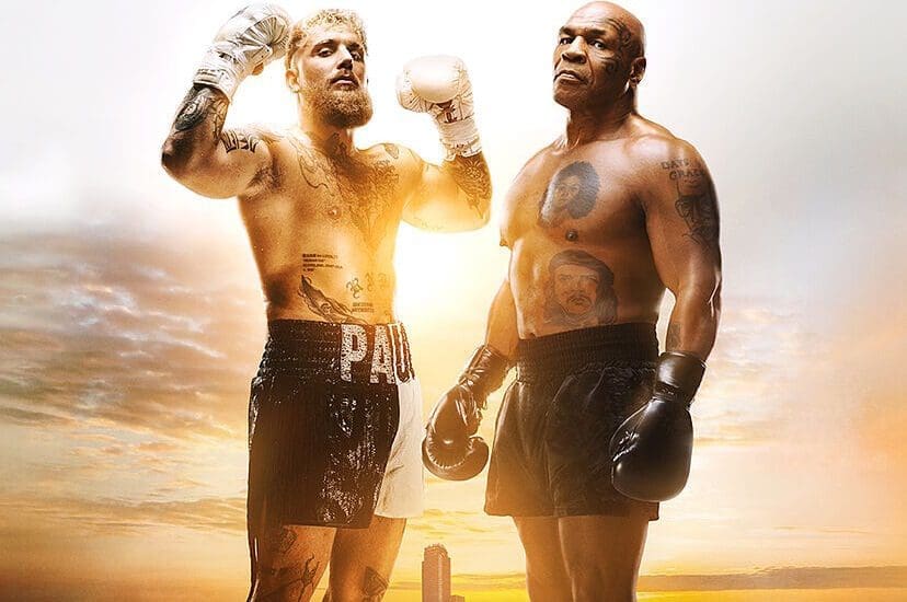 Mike Tyson keze elszabadult: Jake Paul arca megszenvedte a mérlegelést