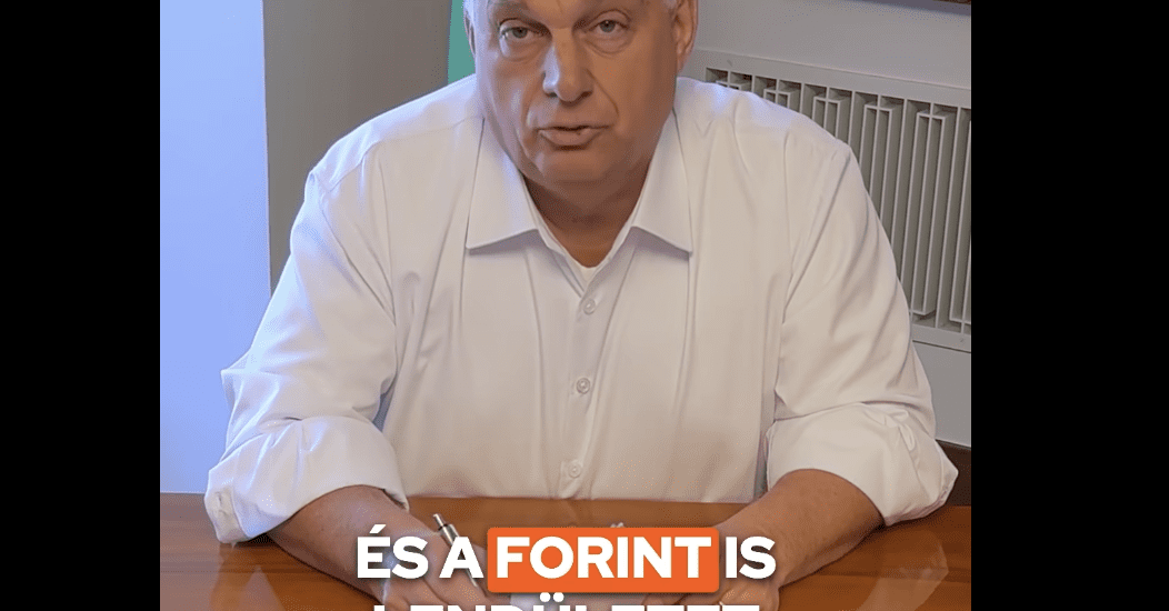 Orbán Viktor – „Csak idő kérdése, és az euró 400 forint alá is benézhet”