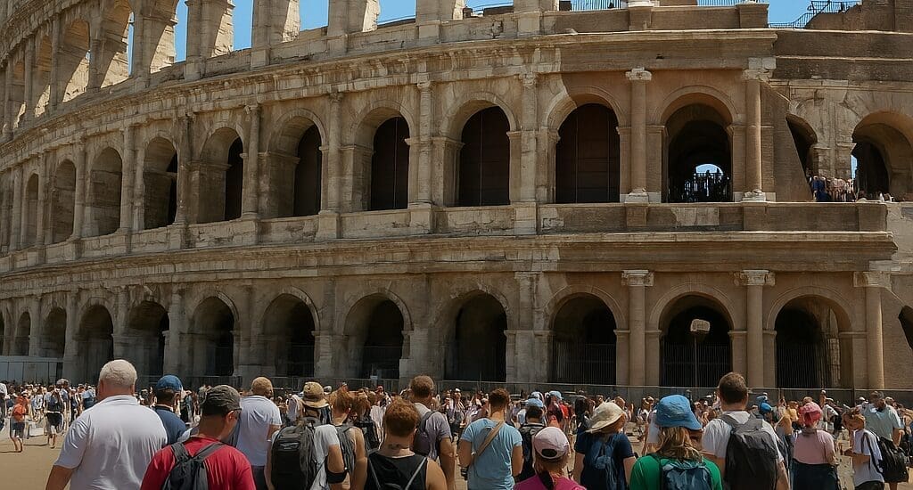 Jegybotrány a Colosseumnál: milliárdos bírság a turisták átverése miatt