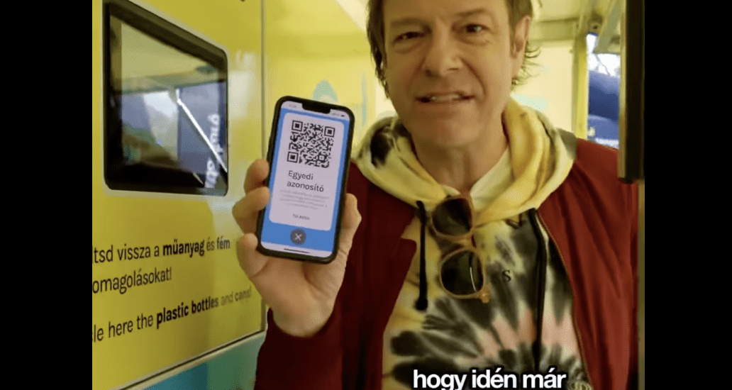 Fesztiválokon is jön a zöld forradalom – Till Attila bemutatta a MOHU új automatáját