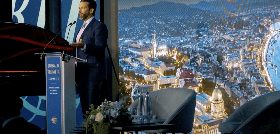 Donald Trump Jr. Budapesten – Magyarország lehet az új gazdasági hídfőállás?