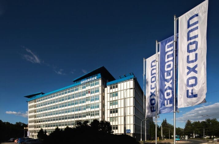 Erős negyedévet jelentett a Foxconn –Az MI és Apple kereslet tovább növeli az eladásokat