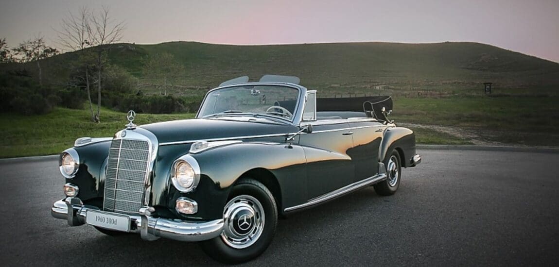 Luxus az Adenauer korszakból – Mercedes 300 d cabriolet, ma egymillió eurót ér