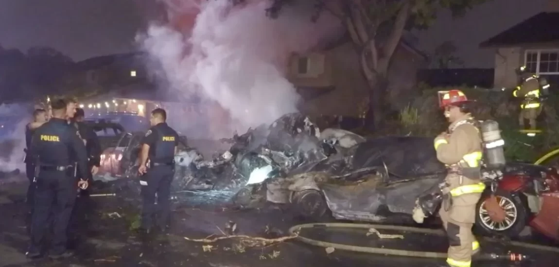 Katonai lakónegyedre zuhant egy kisrepülőgép San Diego külvárosában