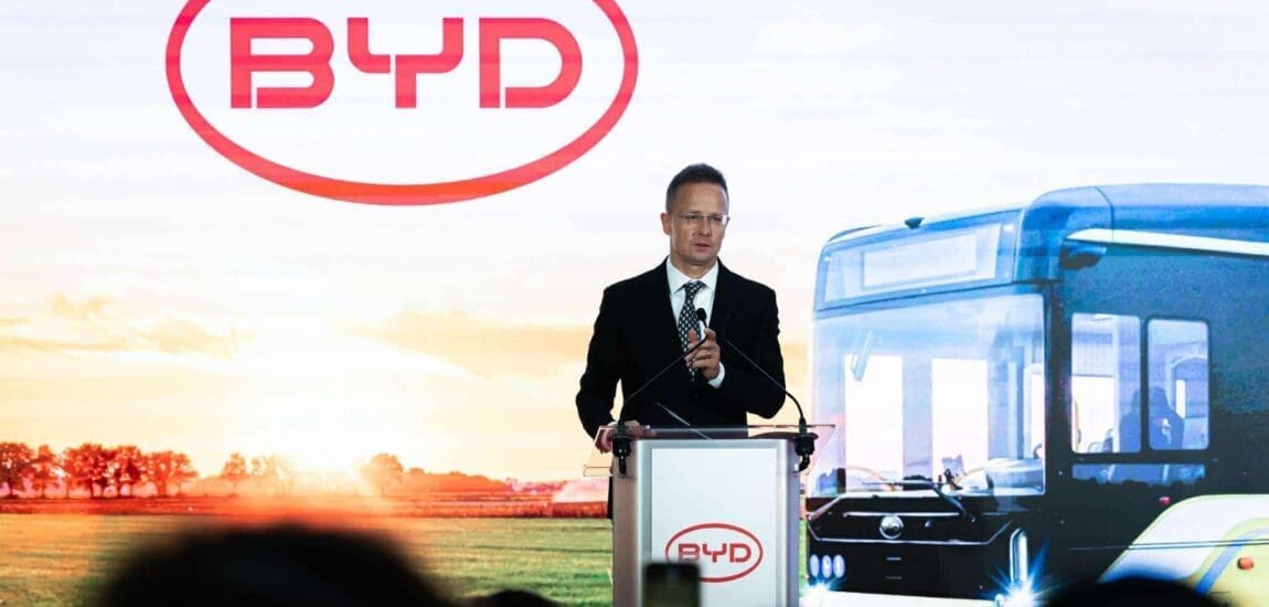 A BYD újabb nagyberuházása –  620 új<br>munkahelyet teremt Komáromban