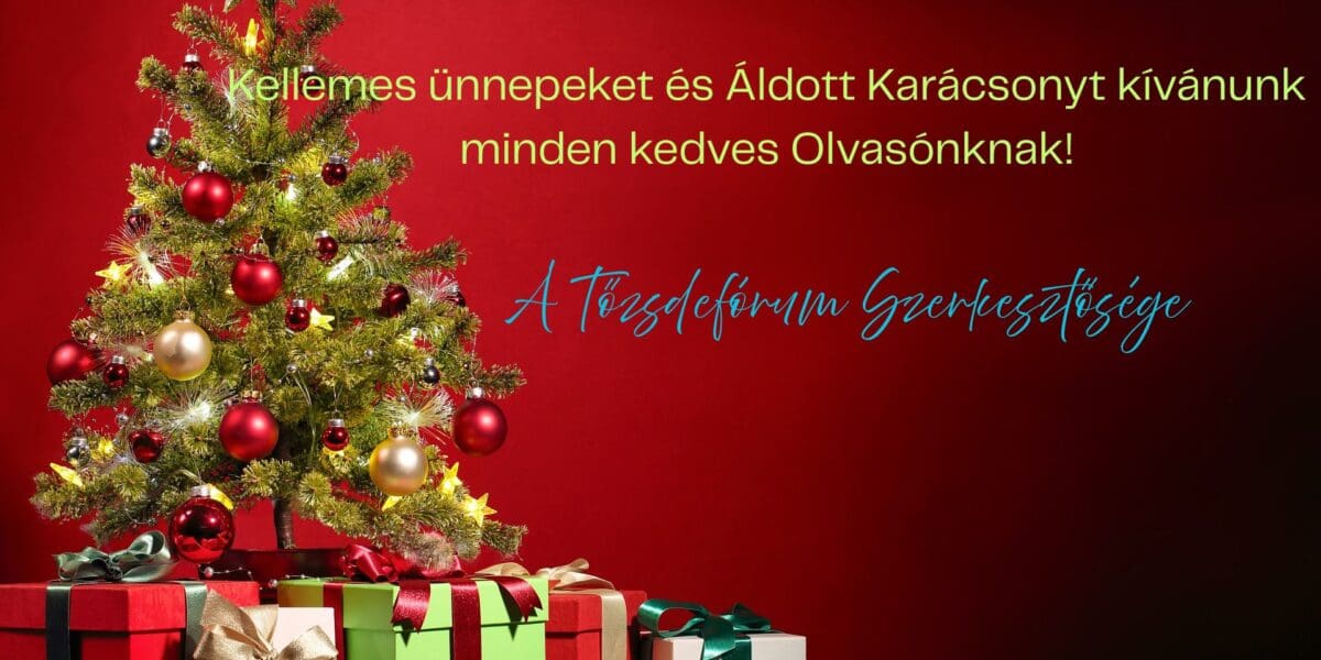 Köszönjük, hogy velünk voltak – Karácsonyi üzenet Olvasóinknak